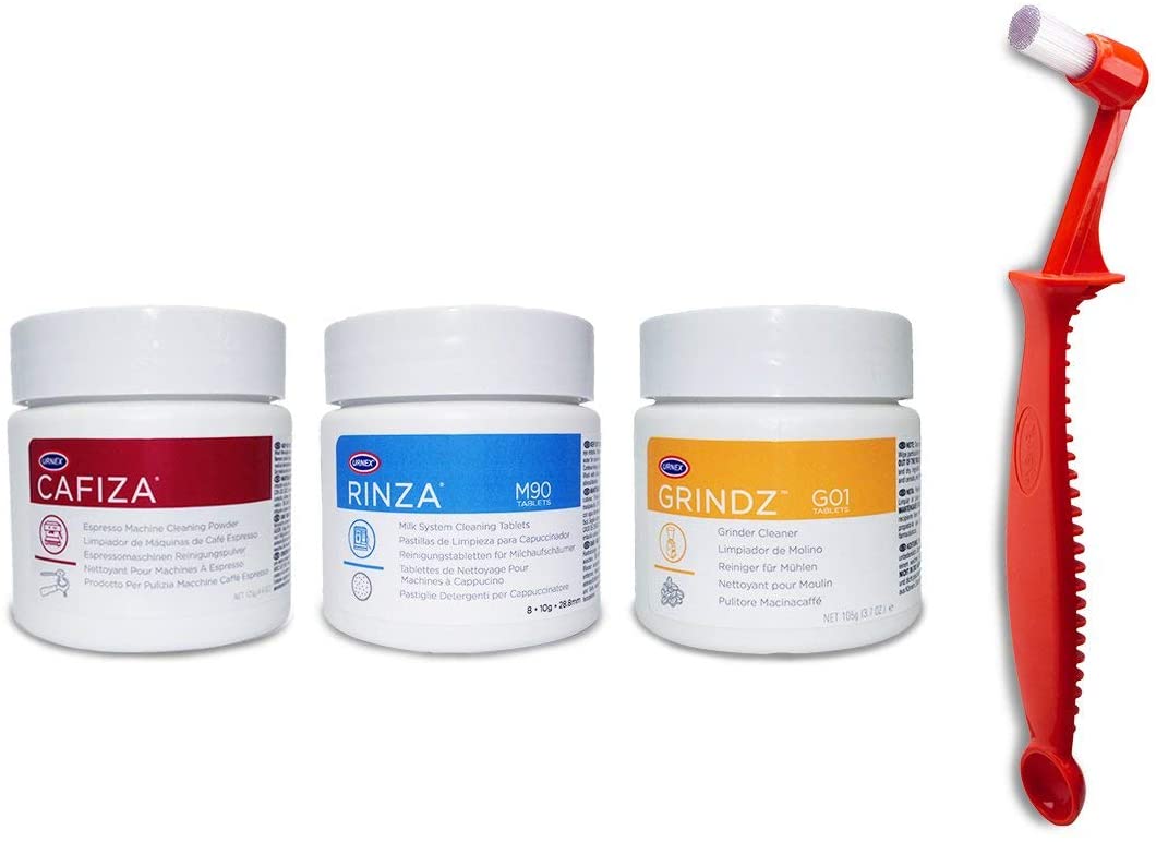 Urnex Starter Kit - Everything you need for a clean espresso machine!