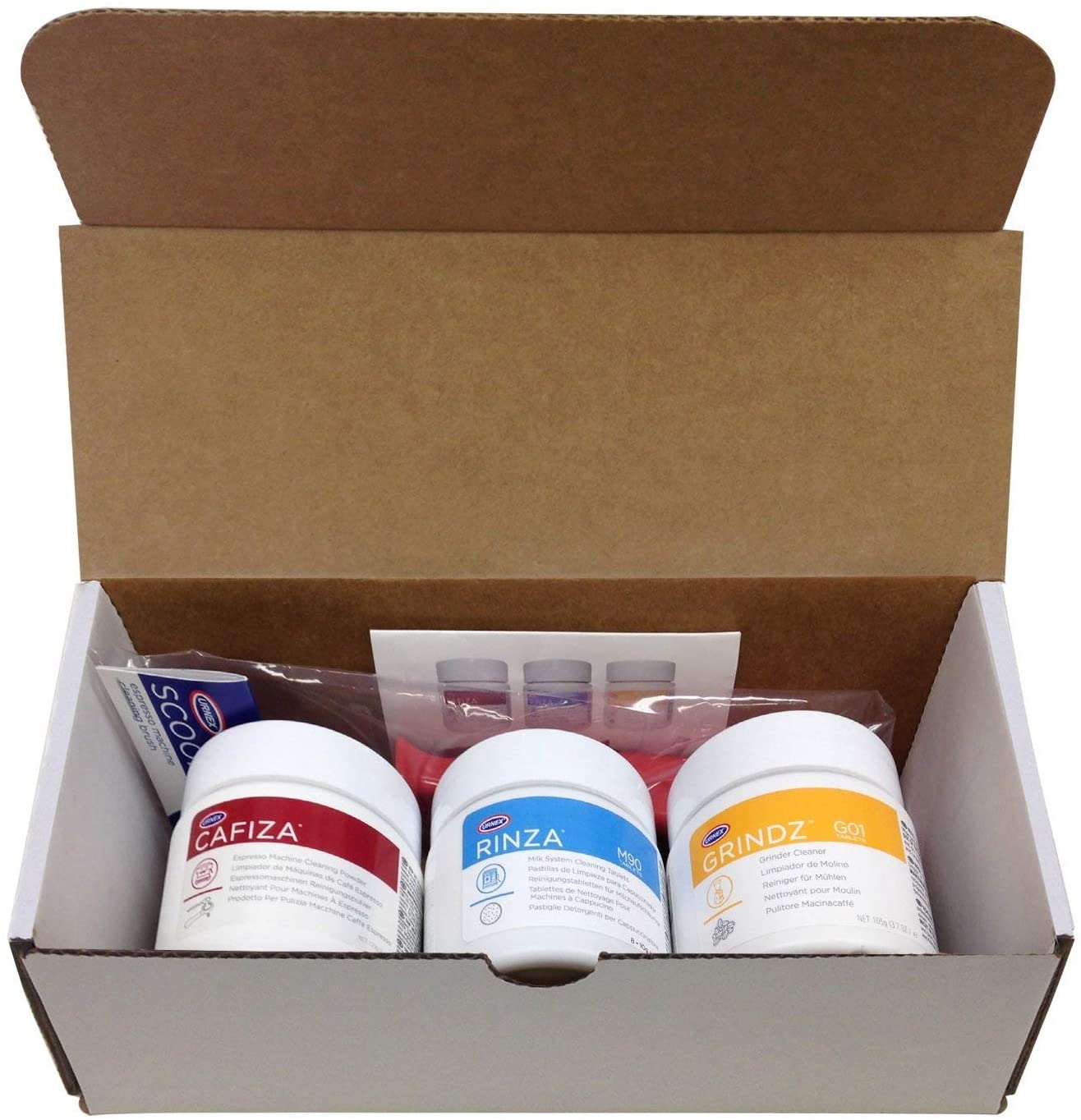 Urnex Starter Kit - Everything you need for a clean espresso machine!
