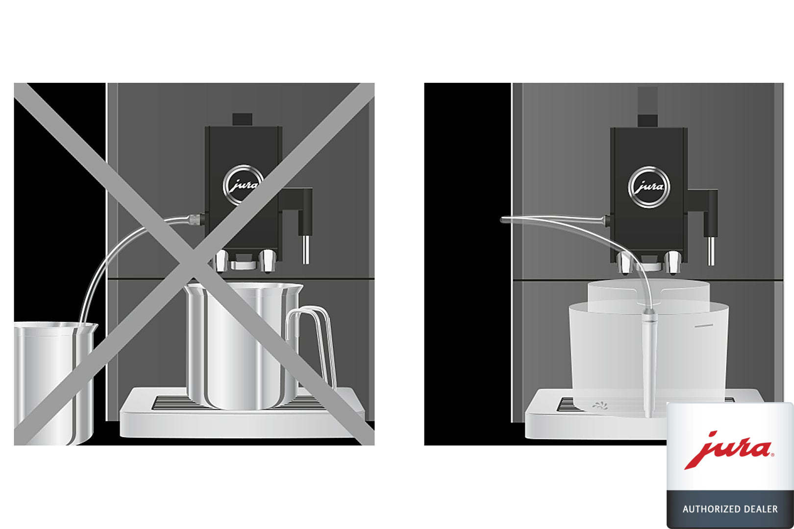 JURA Container for milk system cleaning