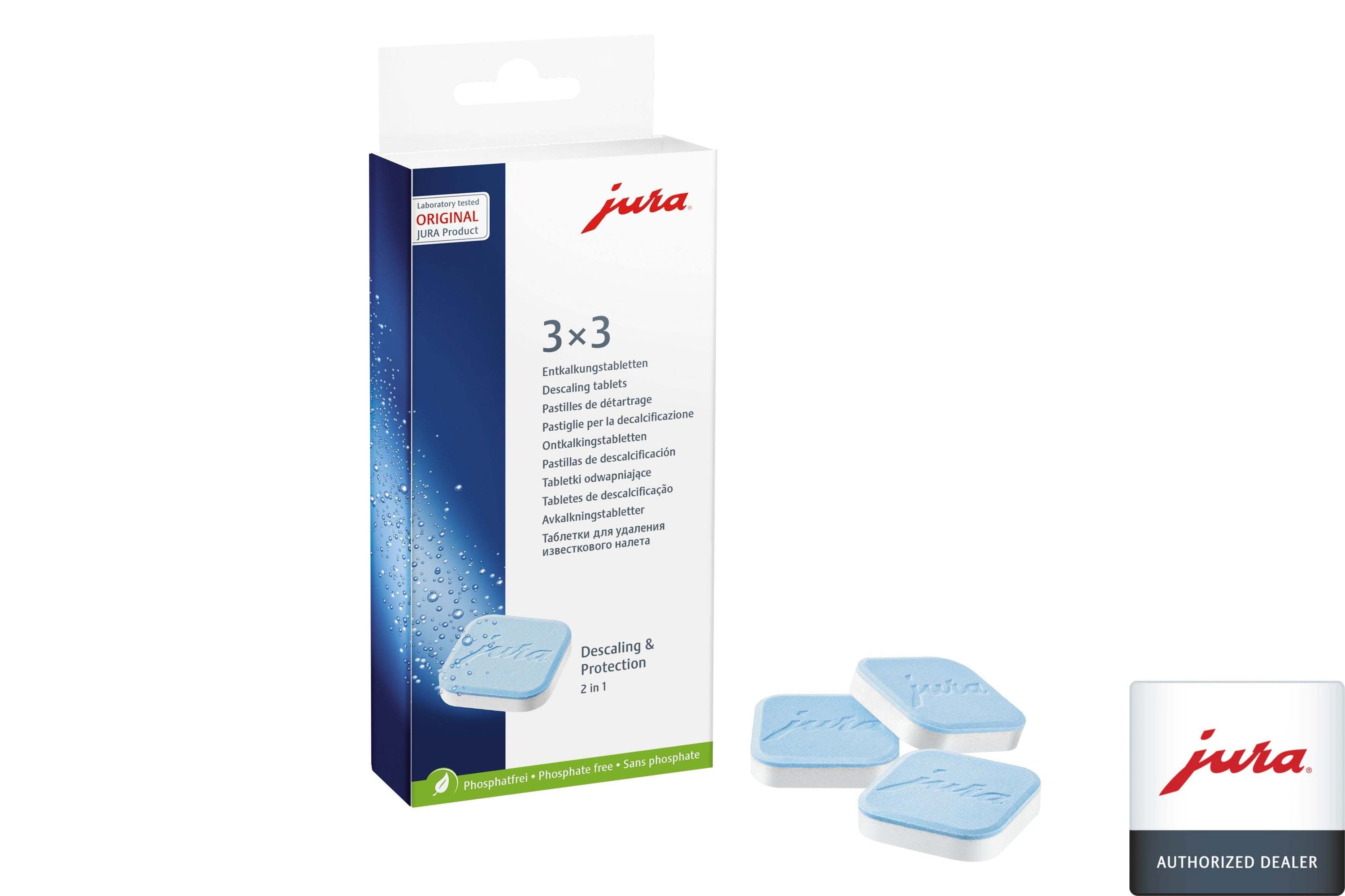 JURA Descaling Tablets (3 Pack) 2-phase