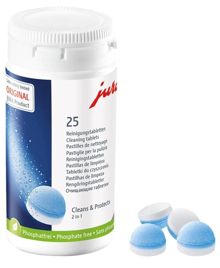 3-phase cleaning tablets (25 Pack)