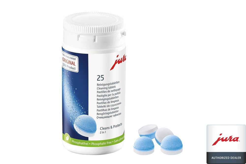 JURA Cleaning Tablets (25 Pack) 2-phase