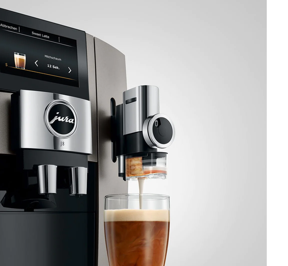 NEW JURA J8  — Midnight Silver