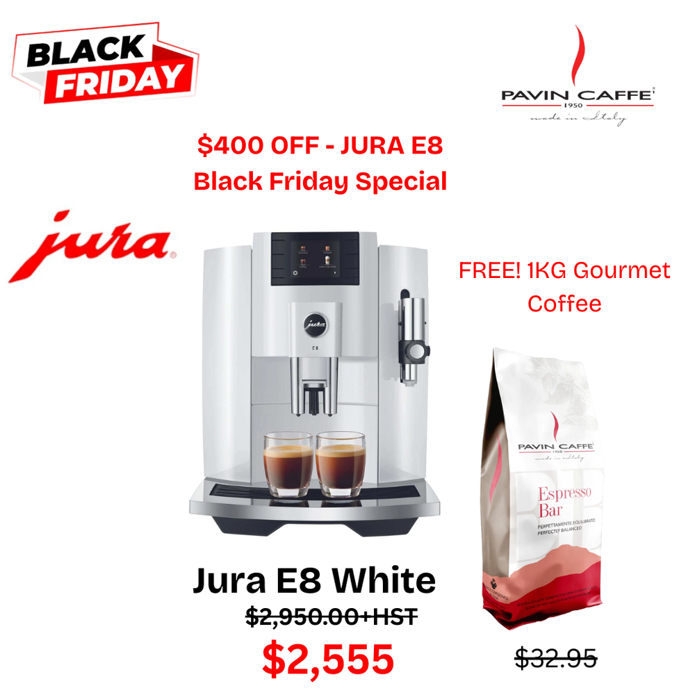 JURA E8 Piano White