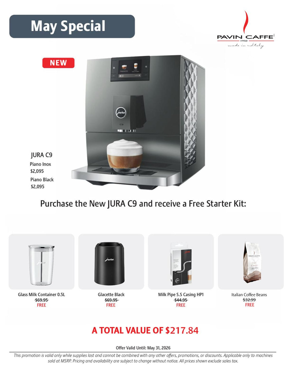 JURA C9 - Piano Black