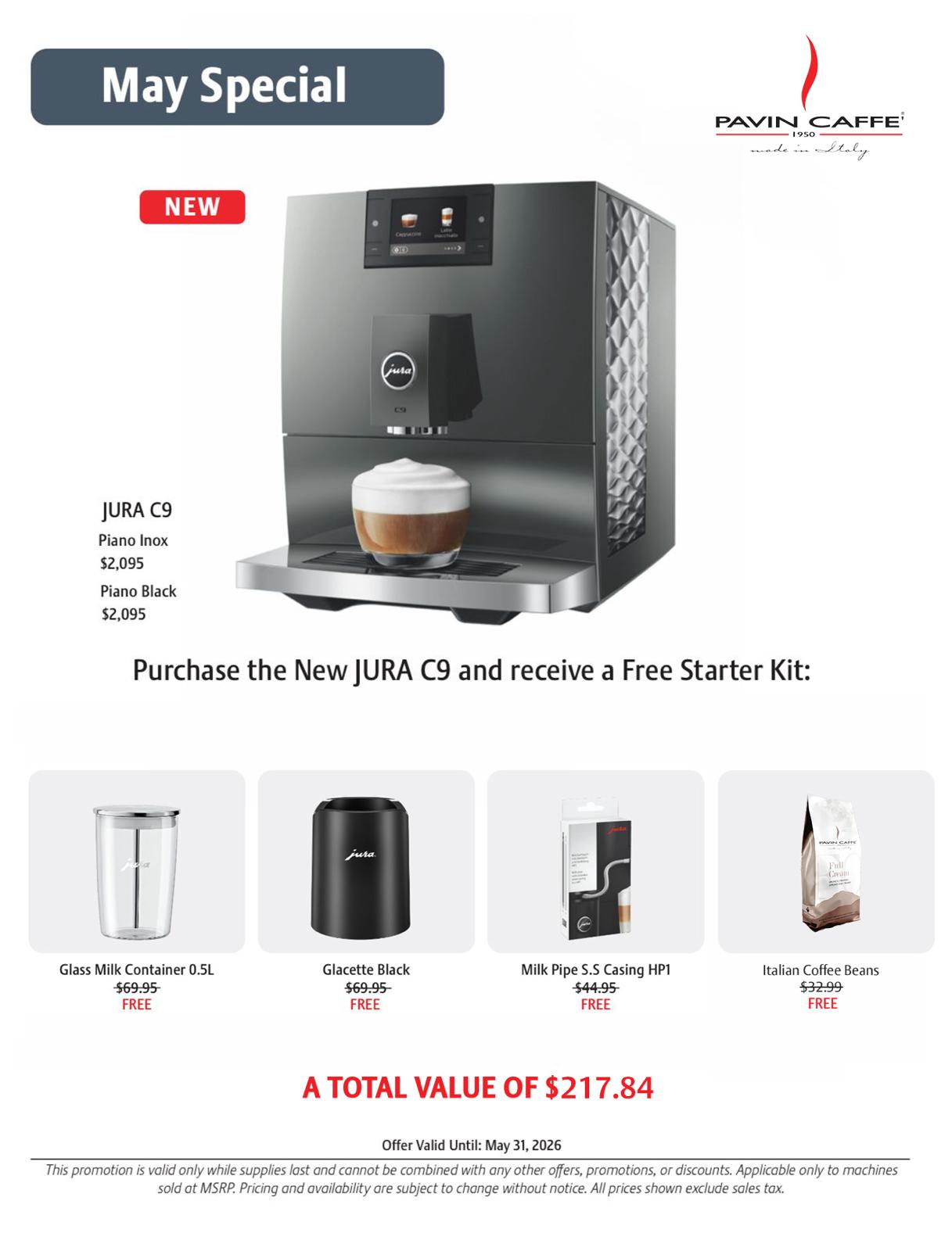 JURA C9 - Piano Black