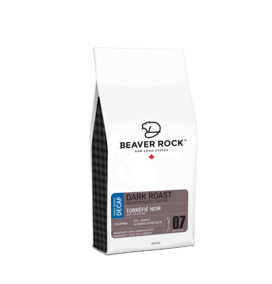 Beaver Rock Beans Decaf Dark 8 oz