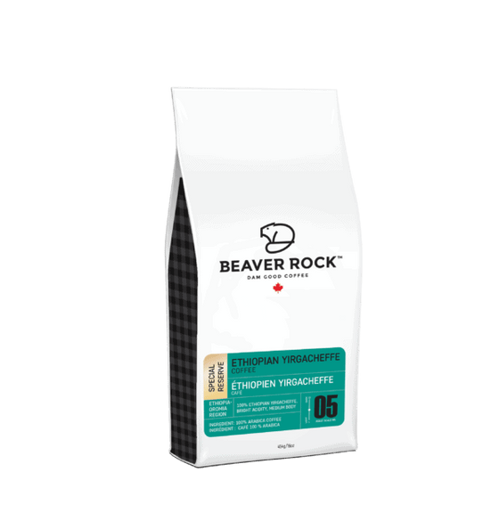 Beaver Rock Beans Ethiopian Yirgacheffe 12 oz