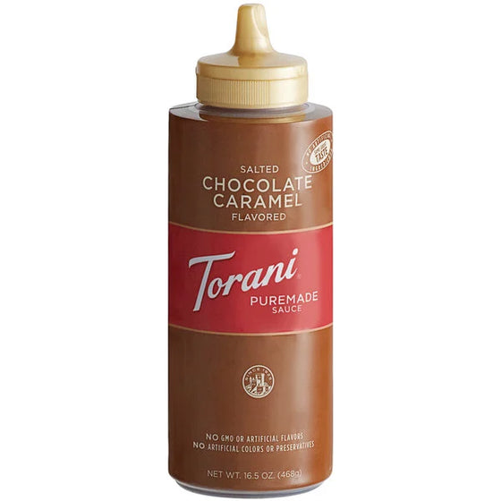Torani Sauce - Salted Chocolate Caramel 16.5 oz
