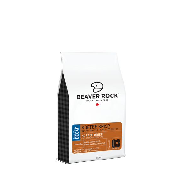 Beaver Rock Koffee Krisp Decaf  8oz