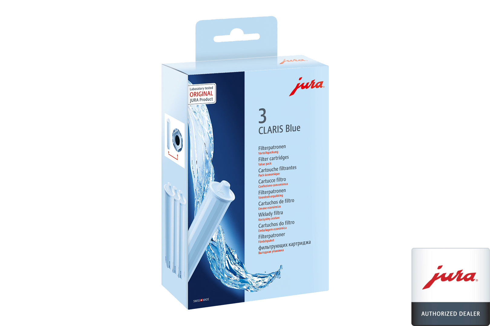 JURA Claris Blue Water Filter (3/Pack)