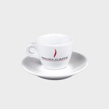  Pavin Caffe White Cappuccino 190 ml Cups/Saucers Gift Box - Set of 2